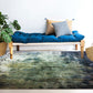 Frendorf | Donkergrijs Industrieel Tapijt Polyester Abstract Patroon Tapijt Dier vriendelijk Antislip Wasbaar Vloerkleed voor Woonkamer
