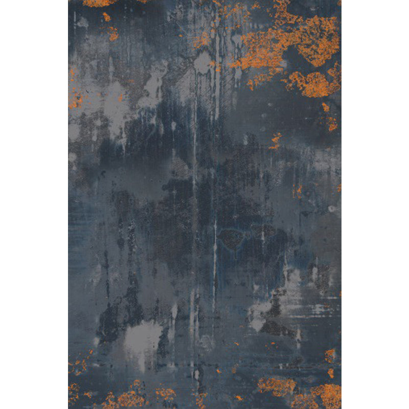 Frendorf | Donkergrijs Industrieel Tapijt Polyester Abstract Patroon Tapijt Dier vriendelijk Antislip Wasbaar Vloerkleed voor Woonkamer