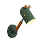 Frendorf | Metalen Trojan Vorm Wandlamp 1 Hoofdkind Scandinavische Stijl Wandlamp in Groen voor Studiehoek