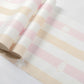 Frendorf | 33' x 20.5" stripe wallpaper for kids cloud wall art in soft colors for children, dirt-repellent