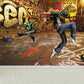 Funky Graffiti Muster Wandtapete Zeitgenössisches Vliesmaterial Wandverkleidung