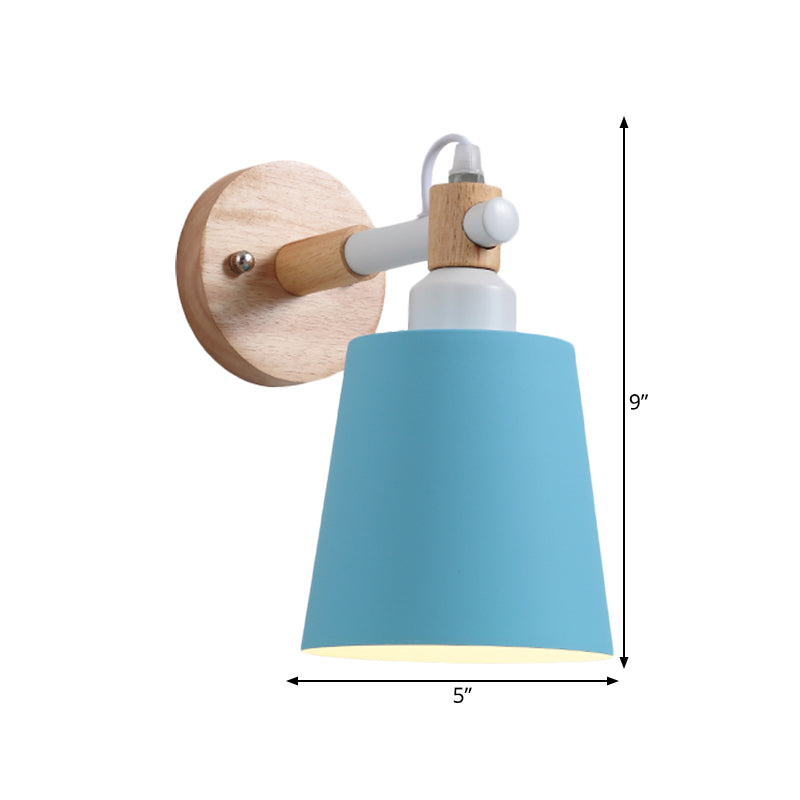 Frendorf | Verpleegkamer Emmer Wandlamp Metaal 1 Kop Nordic Stijl Lang Leven Wandlamp
