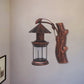 Frendorf | 1 Lichtklar Glas Wand Sconces Licht Retro Küsten Schwarz/Kupfer Petroleum Flur Beleuchtung Fixture