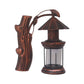 Frendorf | 1 Lichtklar Glas Wand Sconces Licht Retro Küsten Schwarz/Kupfer Petroleum Flur Beleuchtung Fixture