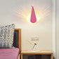 Frendorf | Moderne Pfau Wandlampe Metall LED Wandlicht für Wohnzimmer Studie Zimmer