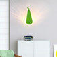 Frendorf | Moderne Pfau Wandlampe Metall LED Wandlicht für Wohnzimmer Studie Zimmer