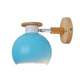 Frendorf | Draai-bare Metaal-sferische Wandlamp Kleuterklas 1 Licht Macaron Wandlamp