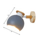 Frendorf | Draai-bare Metaal-sferische Wandlamp Kleuterklas 1 Licht Macaron Wandlamp
