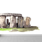 Global inspirierte historische Relikte Wandmalerei Pastellfarbene Architektur Wandverkleidung für Zuhause