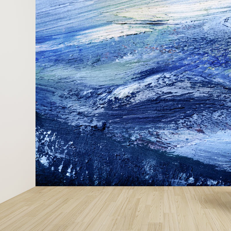Ganzes abstraktes Ölmalerei Wandmural Tapete feuchtigkeitsbeständig klassische Schlafzimmer Wanddeko