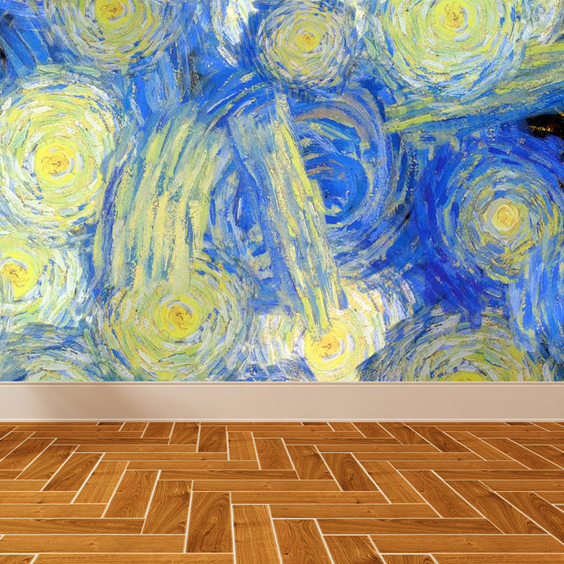 Moderne Landschaftsmalerei Wandbild Sanfte Farben Abstract Wandverkleidung für Zuhause, Individueller Druck