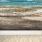 Moderne Landschaftsmalerei Wandbild Sanfte Farben Abstract Wandverkleidung für Zuhause, Individueller Druck