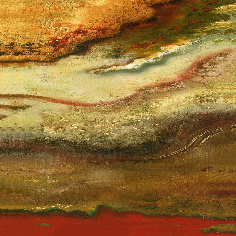 Moderne Landschaftsmalerei Wandbild Sanfte Farben Abstract Wandverkleidung für Zuhause, Individueller Druck