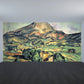 Moderne Landschaftsmalerei Wandbild Sanfte Farben Abstract Wandverkleidung für Zuhause, Individueller Druck
