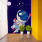 Kinder Astronauten Tapete Mural Dunkle Farbe Jungs Schlafzimmer Wandkunst, Maßanfertigung