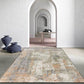 Frendorf | Industrieel woonkamer tapijt abstract tapijt polyester wasbaar antislip huisdiervriendelijk vloerkleed