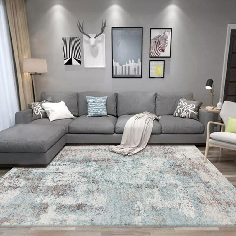 Frendorf | Industrieel woonkamer tapijt abstract tapijt polyester wasbaar antislip huisdiervriendelijk vloerkleed