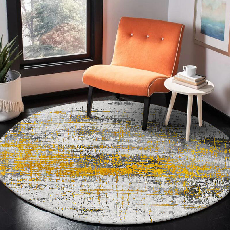 Frendorf | Casual Industrial Style Teppich Polyester Abstract Muster Teppich mit rutschfester Rückseite Tierfreundlicher Teppich für Schlafzimmer