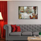 Frendorf | Global Inspirierte Landmarken Malerei Leinwanddruck Texturiertes Pastell Wandkunst für Hotel