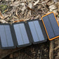 Frendorf | Energie aus Sonnenlicht gewinnen mit dem faltbaren Dual-USB 4-Panel Solar Power Bank & Ladegerät