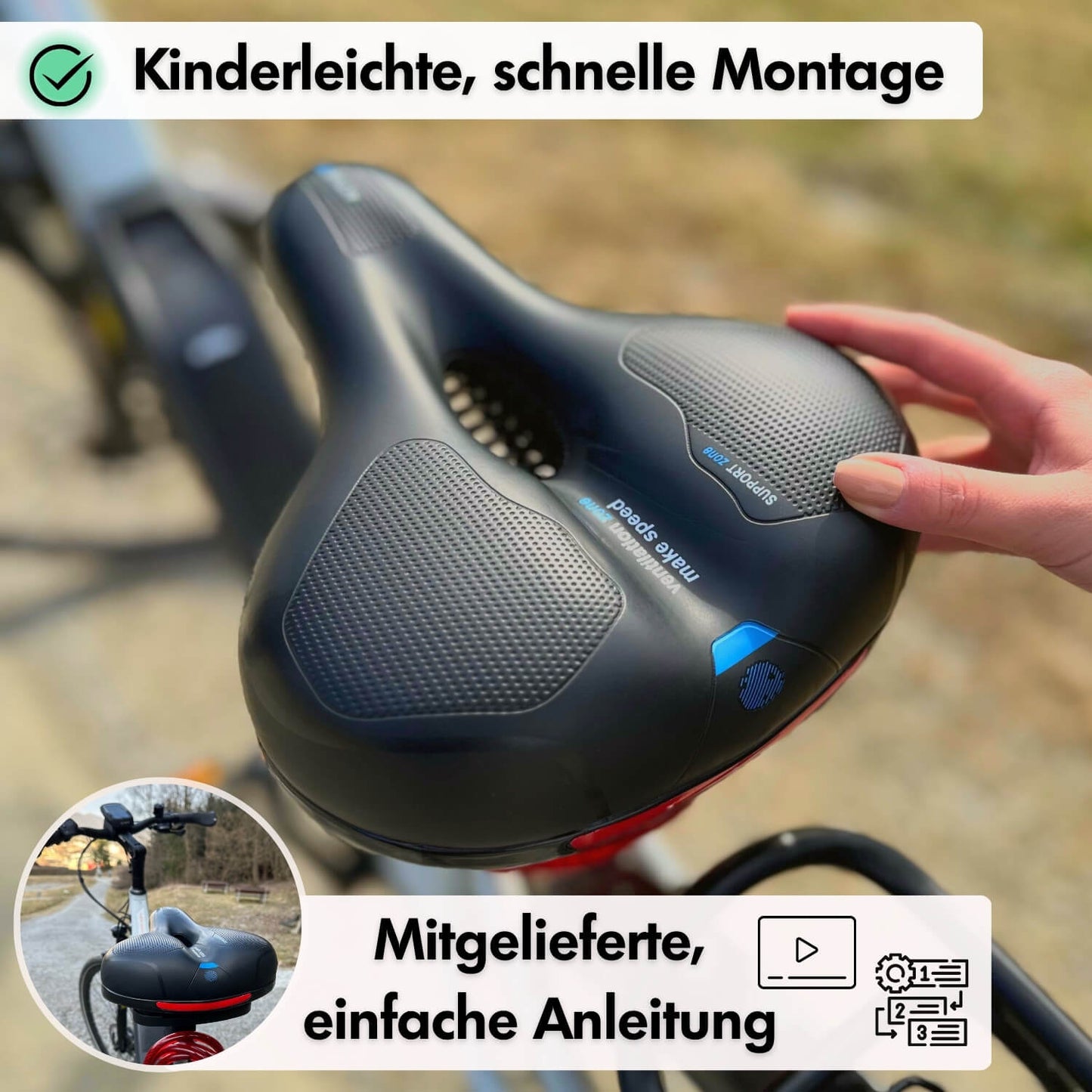 Frendorf | CloudComfort Pro – Endlich Schmerzfrei Radfahren
