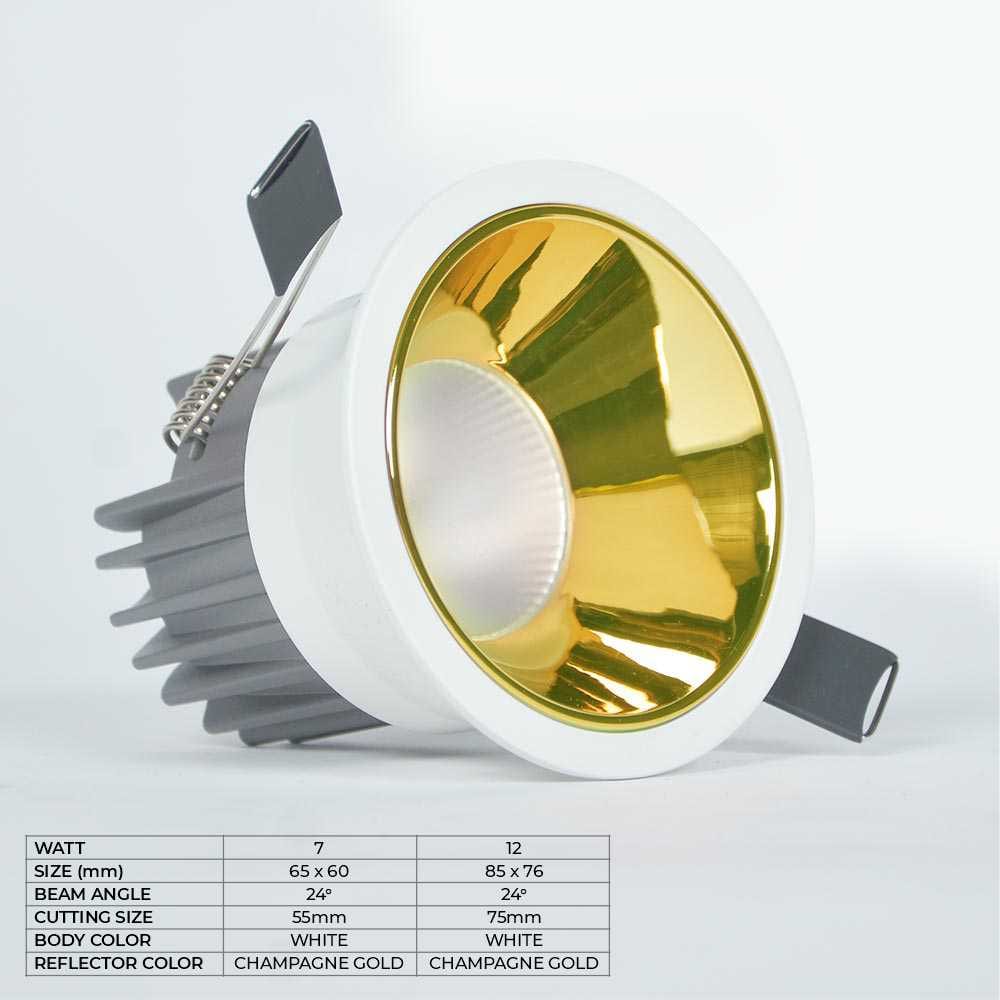 Deep Series Verdeckter COB Spotlight