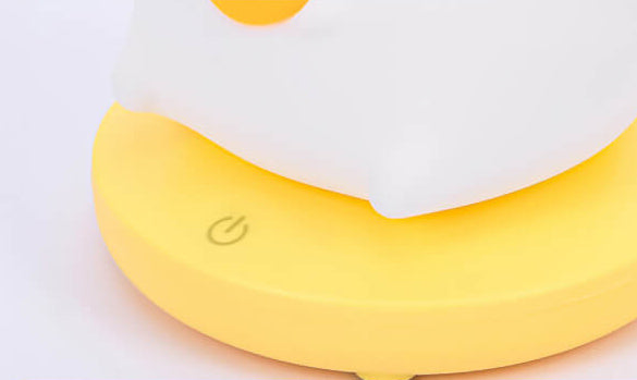 Kreative Silikon Tier USB Wiederaufladbare Nachtlampe Dekorative Tischlampe