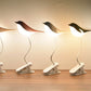 Frendorf | BrightBird Nordic LED Tischlampe | USB-Ladung | Nachtlicht mit Vogelclip | Modernes Design