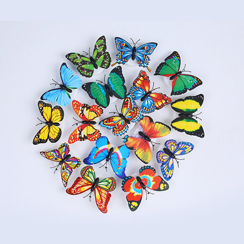 Frendorf | LumiWings - 3D bunte LED Schmetterlings Nachtlichter