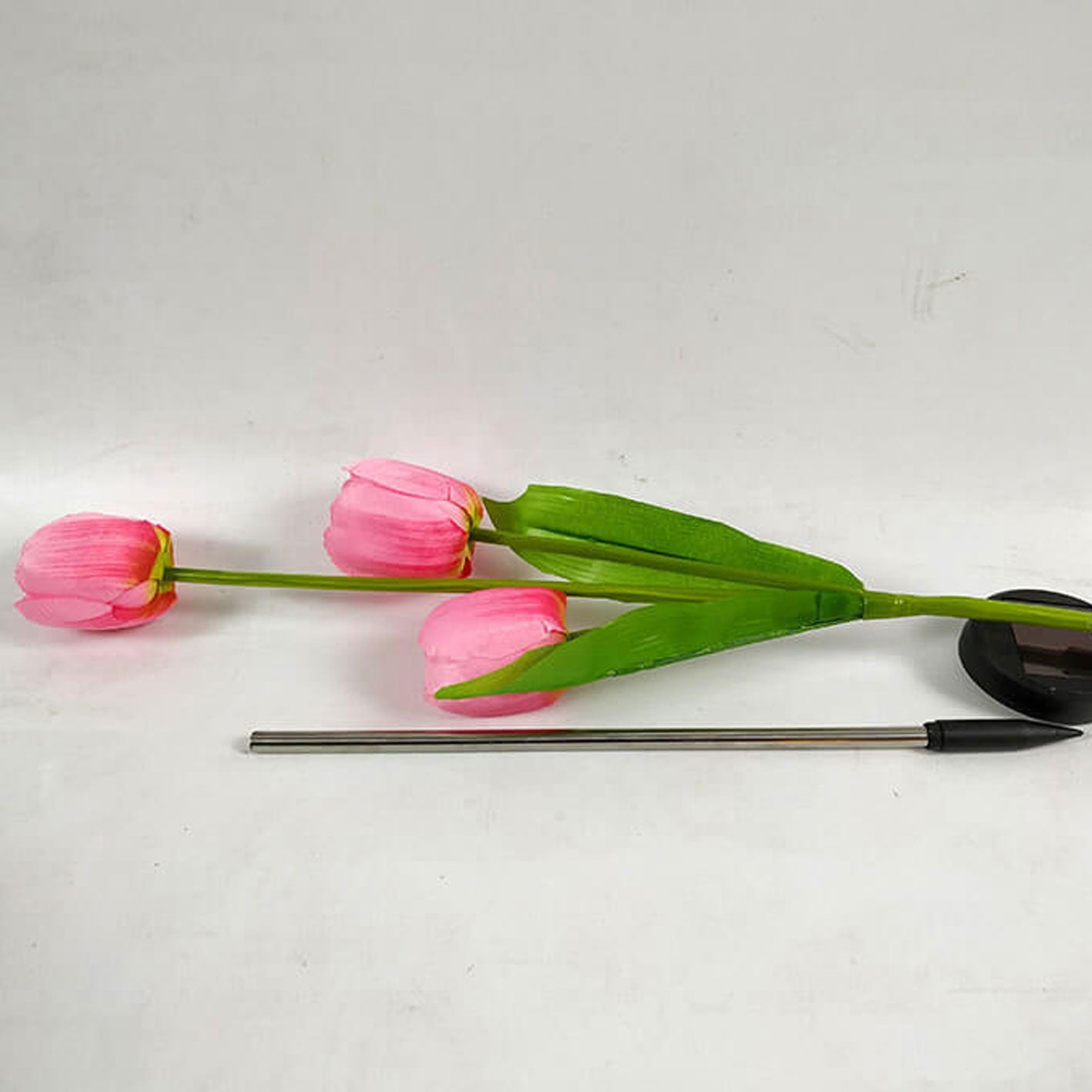 Solar Tulpe Rasenlicht Außen Garten LED Tulpe Blumenlicht Bodenstecker Landschaftslicht