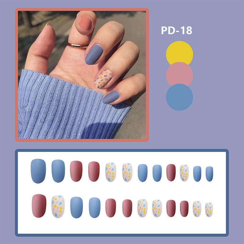 Frendorf | Vollabdeckende Fake Nail Tips (24 Stück)