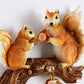 Frendorf | Crystanova Wandleuchte | Kreatives Eichhörnchen-Design | Kristall-Details | 1-flammige Lampe für Schlafzimmer