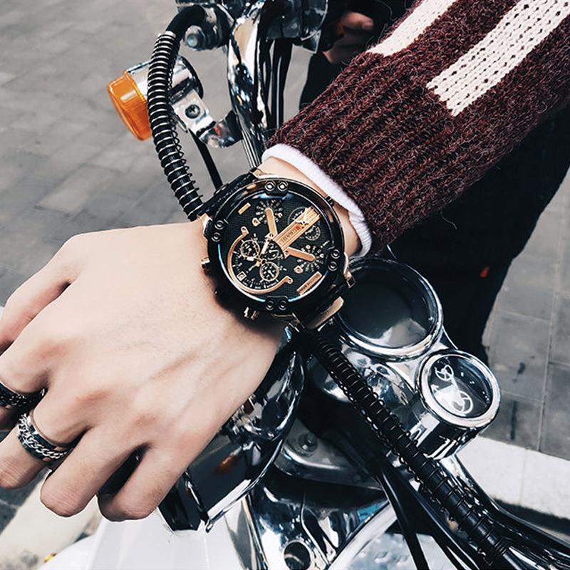 Frendorf | Edelstahl Chronograph Quarz Uhr