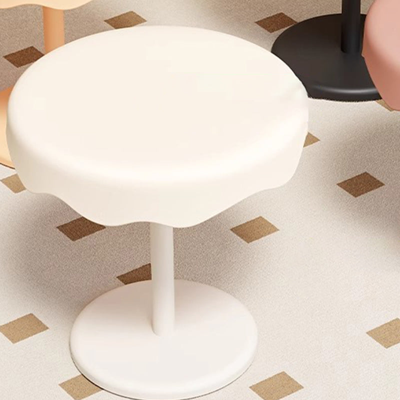 Frendorf | PolarNest Runder Beistelltisch | Eiscreme-Design | PP-Kunststoff & Stahl | Kreativ & Modern für Wohnzimmer