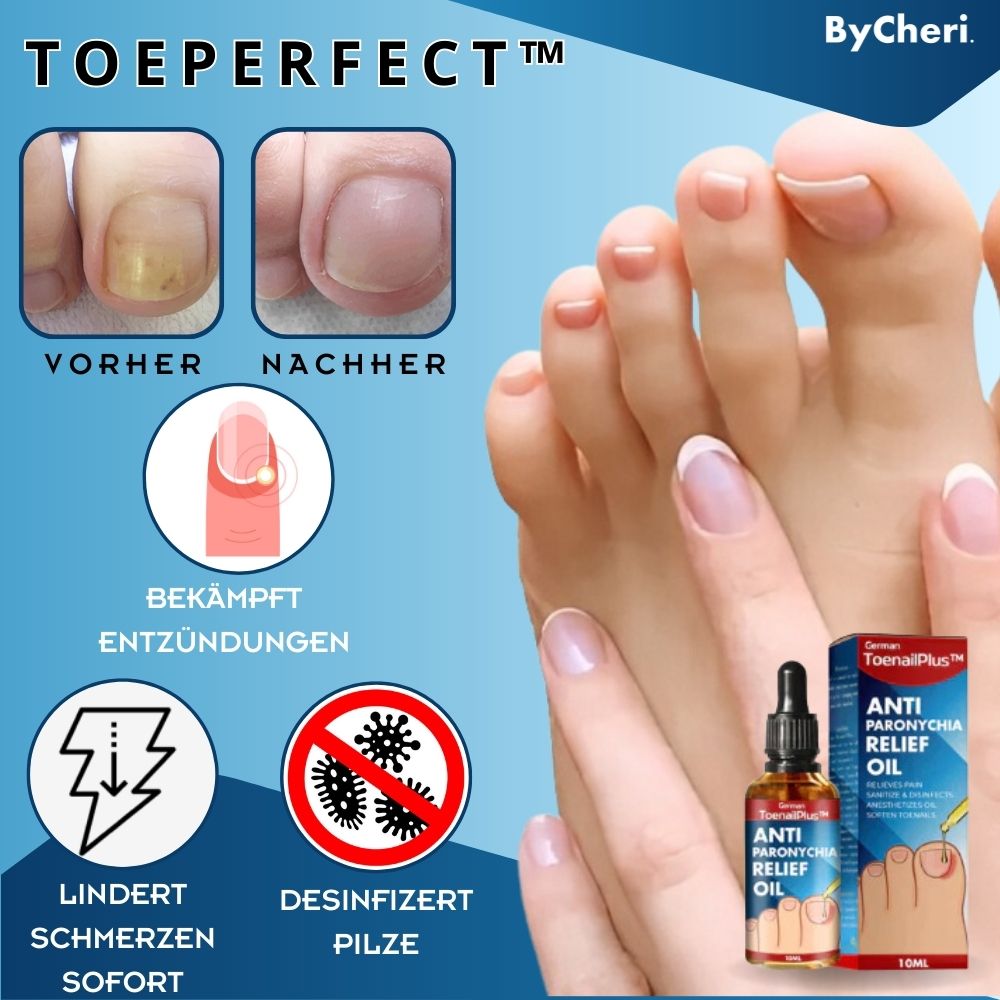 Frendorf | 1+1 GRATIS TEMPORÄR | ToePerfect - Heilt Zehen- und Handnägel