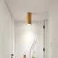 Frendorf | LumaKube Nordic Design LED Deckenleuchte | Holzoptik | Flush Mount | Warmweiß oder Kaltweiß | Stilvolle Beleuchtung für Zuhause