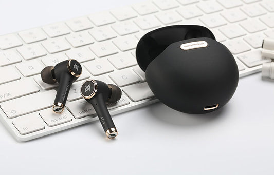 Frendorf | Bluetooth 5.0 True Wireless Stereo-Ohrhörer mit integriertem Mikrofon, IPX5 wasserdicht, Premium-Sound, für Sport, Laufen und mehr