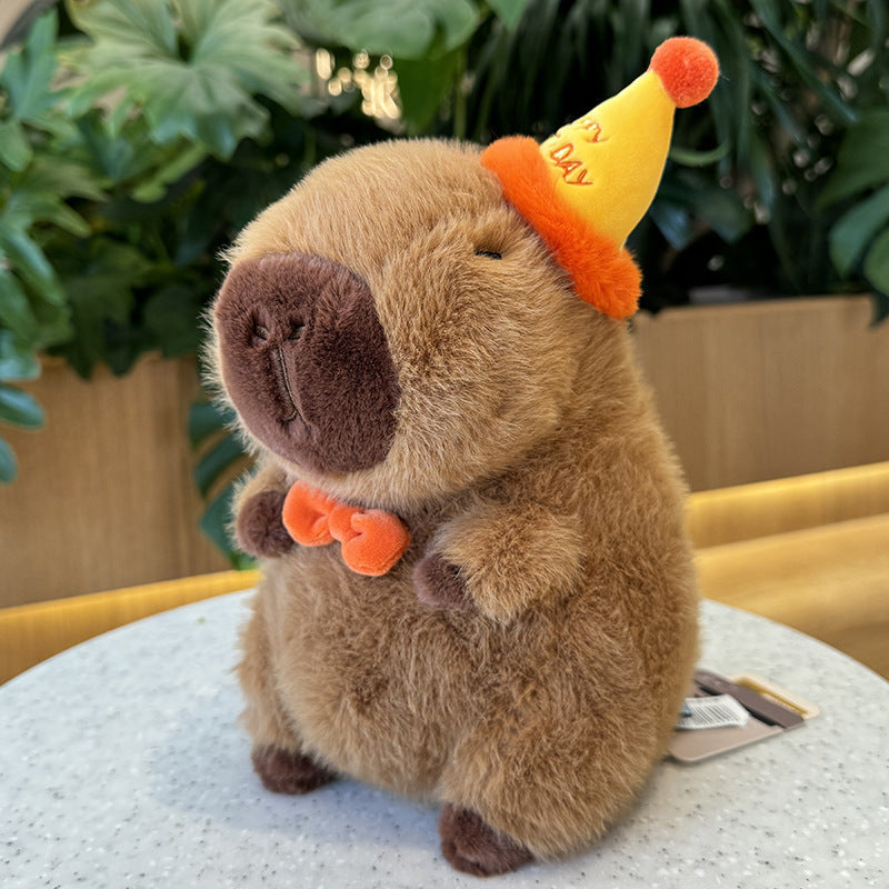 Hamburger Rucksack Capybara Plüsch