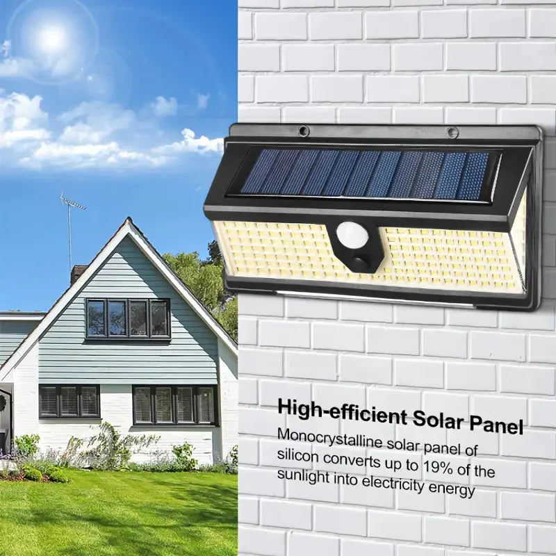 Frendorf | 190 LED Upgrade Solar Licht Wand
