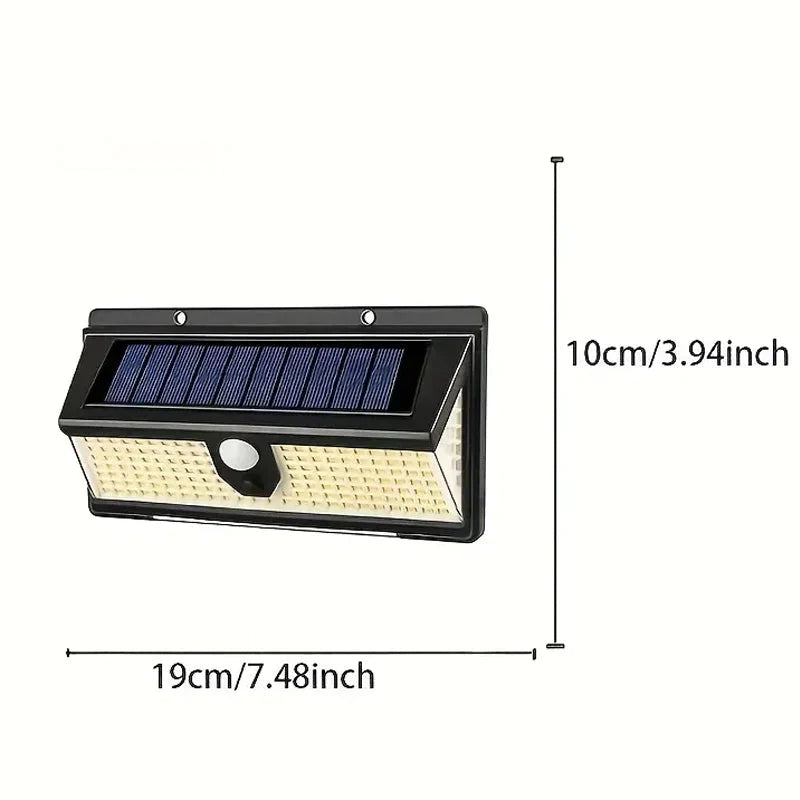Frendorf | 190 LED Upgrade Solar Licht Wand