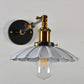 Scalloped Iron Wall Reading Lamp Loft 1 Bulb 8"+8"/12"+12" W Schlafzimmer Wandleuchte mit 2-Gelenk verstellbarem Arm in Schwarz/Weiß-Messing
