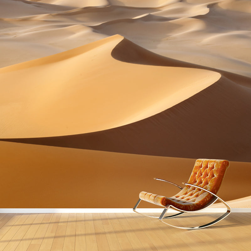 Frendorf | Sanddunes Landscape Wallpaper Contemporary Waterproof Living Room Wall Covering, Custom Made