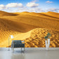 Grand Desert Dunes Szene Wandmural für Zuhause Natürliche Landschaft Wanddekoration, maßgefertigte Größe
