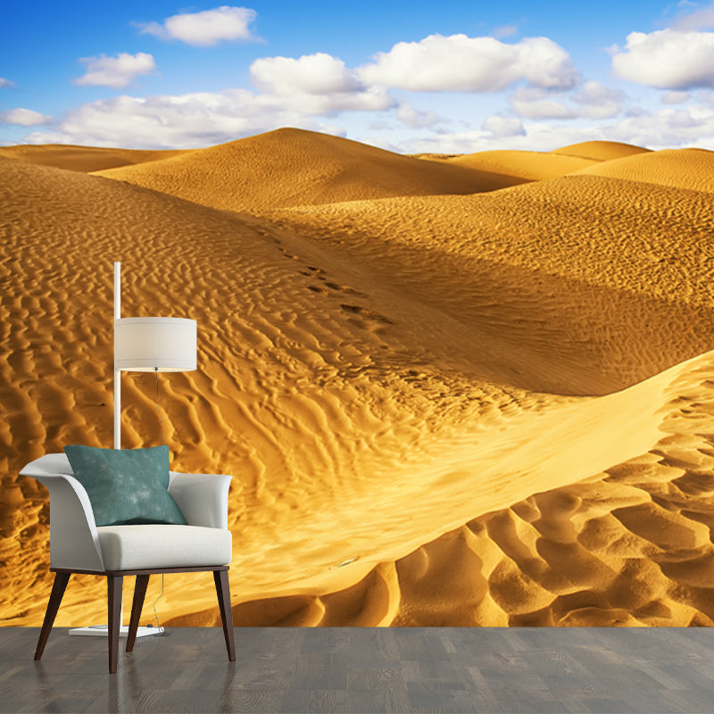 Grand Desert Dunes Szene Wandmural für Zuhause Natürliche Landschaft Wanddekoration, maßgefertigte Größe