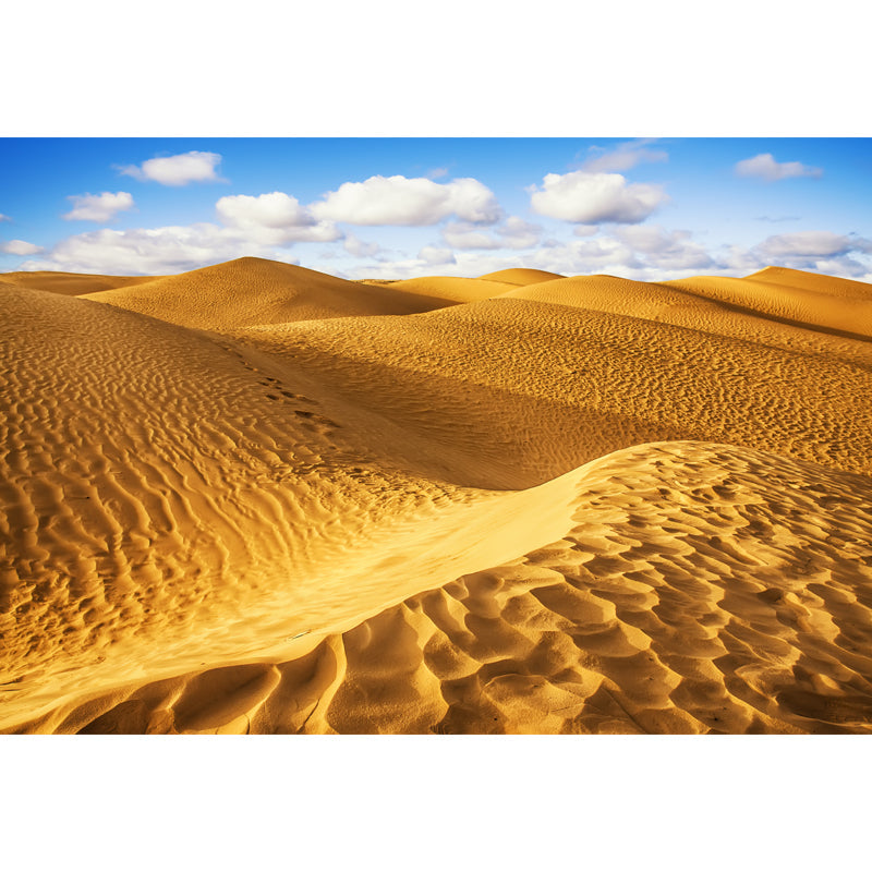 Grand Desert Dunes Szene Wandmural für Zuhause Natürliche Landschaft Wanddekoration, maßgefertigte Größe