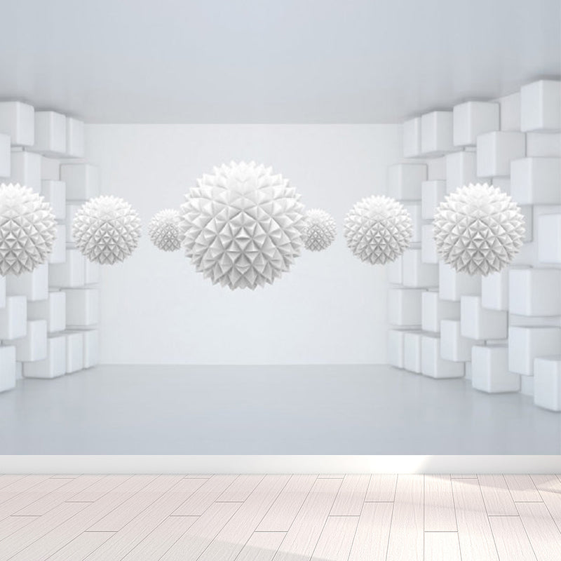 3D Computer Graphics Wandaufkleber Neuheit Vliesstoff Texturierte Wandverkleidung in Sanften Farben