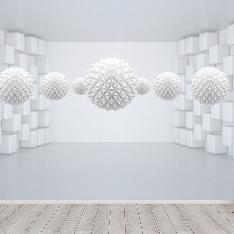 3D Computer Graphics Wandaufkleber Neuheit Vliesstoff Texturierte Wandverkleidung in Sanften Farben