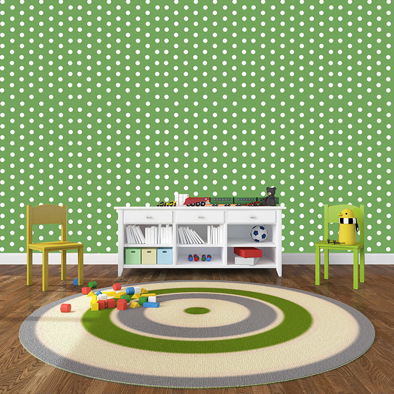 Frendorf | Punkte Tapetenpaneele Abziehen und Aufkleben Kinder-Spielzimmer Wandverkleidung, 4' L x 20,5" B