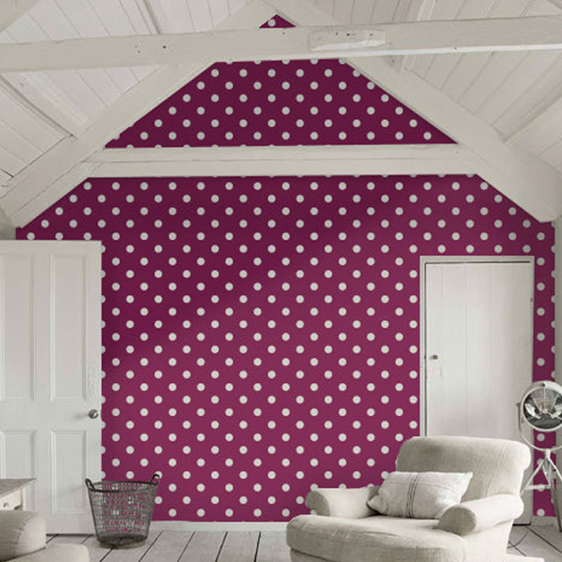 Frendorf | Punkte Tapetenpaneele Abziehen und Aufkleben Kinder-Spielzimmer Wandverkleidung, 4' L x 20,5" B