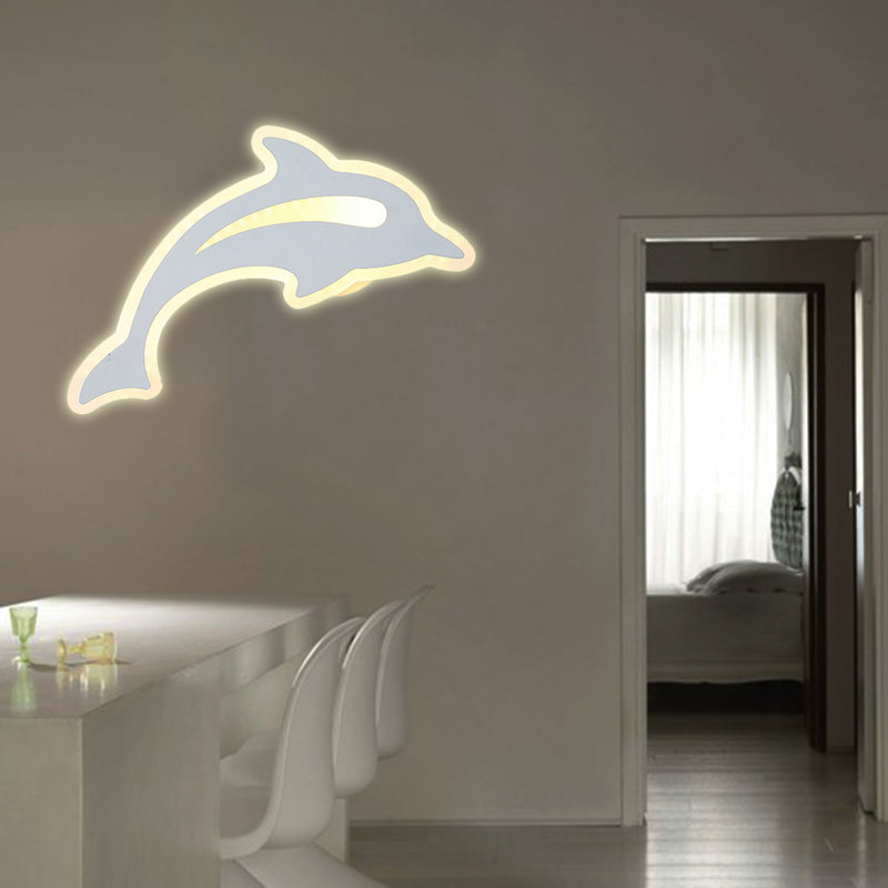 Frendorf | Acryl Tier Wandleuchte Moderner Stil LED Wandlampe in Weißer Ausführung für Flur